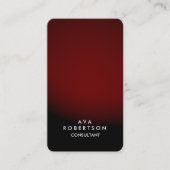 レッドブラッククリエイティブコンサルタントマネージャ 名刺 (正面)