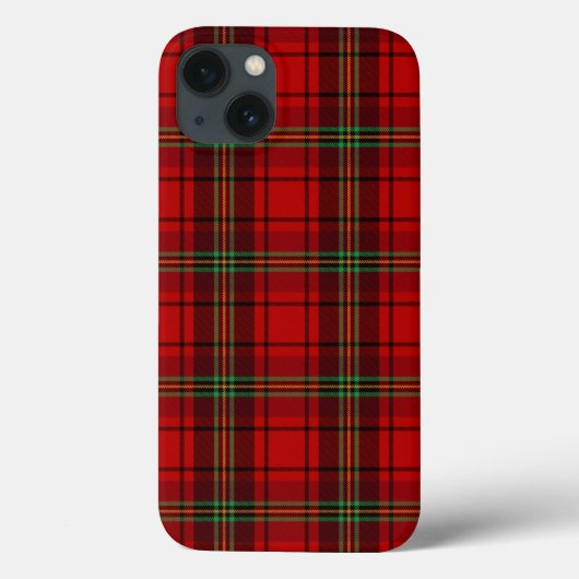 レッドブラックグリーンコージープレイス Case-Mate iPhoneケース (裏面)