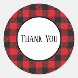 レッドブラックバッファロー素朴プ結婚ライド ラウンドシール