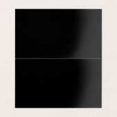 レッドブラックフィットネスパーソナルトレーナー名刺 名刺 (内部フラット)