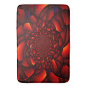 レッドブラックブルーペタル バスマット (正面縦)