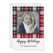 レッドブラックプレイド