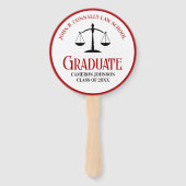 レッドブラックロースクール卒業党 ハンドファン (正面)