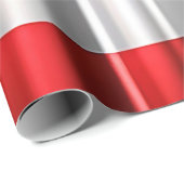 レッドブラック抽象芸術プレイドコレクシ人気があるョン ラッピングペーパー (ロールコーナー)