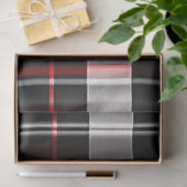 レッドブラック抽象芸術プレイドコレクシ人気があるョン 薄葉紙 (ギフト)