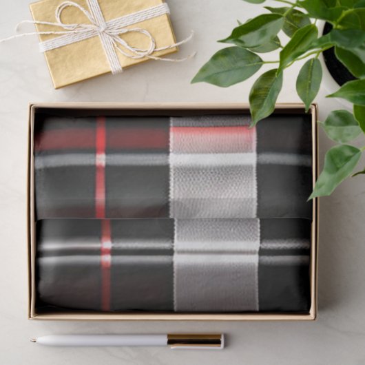 レッドブラック抽象芸術プレイドコレクシ人気があるョン 薄葉紙 (ギフト)