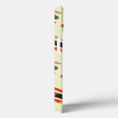 レッドブラック金ゴールド動揺して強度と伝統 Case-Mate iPhoneケース (裏面 / 右)