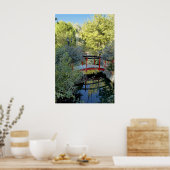 レッドブリッジプリント ポスター (キッチン)