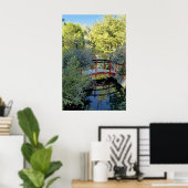 レッドブリッジプリント ポスター (ホームオフィス)