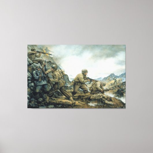 レッドブルインザウィンターラインバイドナネイリープリント キャンバスプリント (正面)