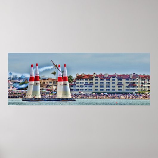 レッドブルエアレース – サンディエゴ ポスター (正面)