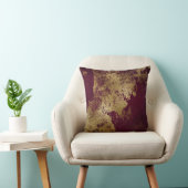 レッドブルゴーニュ動揺してグランギー金ゴールドVIP クッション (椅子)