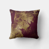 レッドブルゴーニュ動揺してグランギー金ゴールドVIP クッション (裏面)