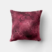 レッドブルゴーニュ華美ー クッション (裏面)