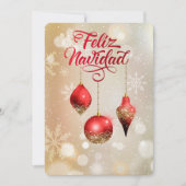 レッドブルブスフェリズナビダッド写真テンプレートクリスマス (正面)