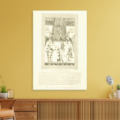 レッドブルプレイハウスの内部、フロントスピース キャンバスプリント (インサイチュ (リビング))