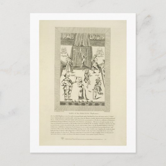 レッドブルプレイハウスの内部、フロントスピース ポストカード (正面)