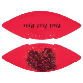 レッドブルランニングーのサッカーのギフト – カスタム文字 アメリカンフットボール (パネル)