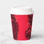 レッドブルランニング紙ズインスタリーナイト 紙コップ (左)