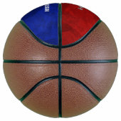 レッドブルーのチームの名前のバラーズのシーズンのギフトの終わり バスケットボール (右)