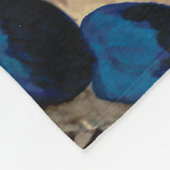 レッドブルーカニフリースブランケット フリースブランケット (角)