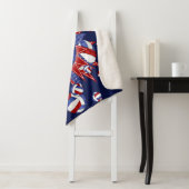 レッドブルーガーリーバレーボール名前をカスタムする シェルパブランケット (インサイチュ)