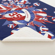 レッドブルーガーリーバレーボール名前をカスタムする