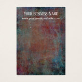 レッドブルーグランジイヤリングホルダー表示カード (正面)