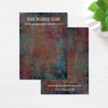 レッドブルーグランジイヤリングホルダー表示カード