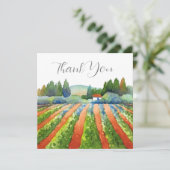 レッドブルーグリーンブドウ園 サンキューカード (スタンド正面)