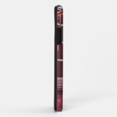 レッドブルーコペンハーゲン窓リフレクションデジタルアート Case-Mate iPhoneケース (裏面/右)