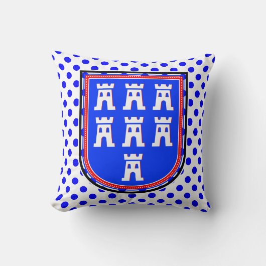 レッドブルーサクソニアン徴候 クッション (正面)