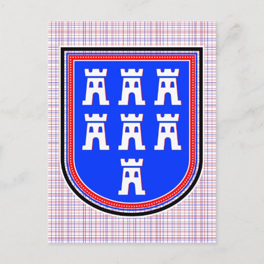 レッドブルーサクソニアン徴候 ポストカード (正面)