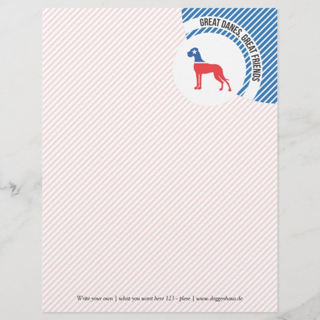 レッドブルースターグレートダン (正面)