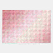 レッドブルー白ストライプ星と星愛国 ラッピングペーパーシート (正面3)