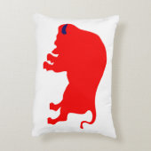 レッドブル装飾用クッション アクセントクッション (裏面(縦))