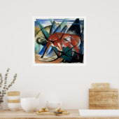 レッドブル(ガッシュオン紙) ポスター (キッチン)