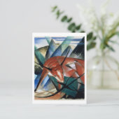 レッドブル(ガッシュオン紙) ポストカード (スタンド正面)