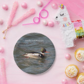 レッドブレストメルガンザー紙プレート ペーパープレート (パーティー)