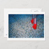 レッドブーツ ポストカード (正面/裏面)