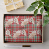 レッドプライドとタンチワフアフアクリスマス 薄葉紙 (ギフト)