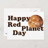 レッドプラネットデー ポストカード (正面/裏面)