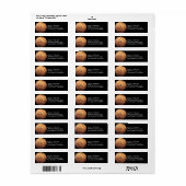 レッドプラネット火星 ラベル (フルシート)