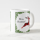 レッドプリドトナディアメリークリスマスホリデー ジャンボコーヒーマグカップ (正面右)