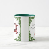 レッドプリドトナディアメリークリスマスホリデー マグカップ (中央)