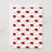 レッドプリンセスフローラキンセアニラ サンキューカード (裏面)