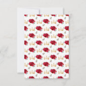 レッドプリンセスフローラキンセアニラ 出欠カード (裏面)