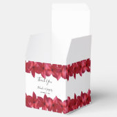 レッドプルメリアフランギ結婚パニ フェイバーボックス (オープン)