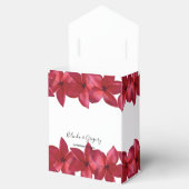 レッドプルメリアフランギ結婚パニ フェイバーボックス (オープン)