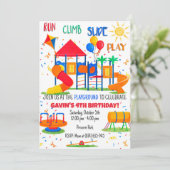 レッドプレイグラウンドボーイズ招待状 招待状 (スタンド正面)